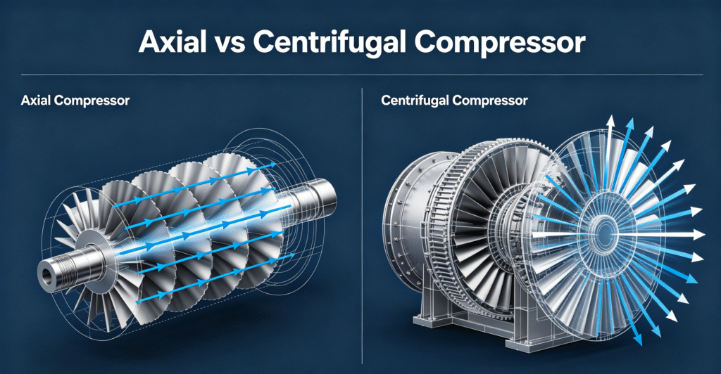 axial vs centrifugal compressor