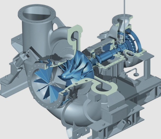Why is the efficiency of centrifugal compressors higher than that of screw compressors