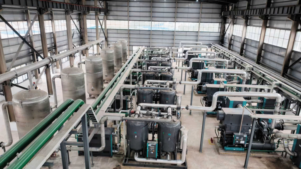 On-site application scenarios of centrifugal and screw compressors in air separation, petrochemical and general manufacturing plants