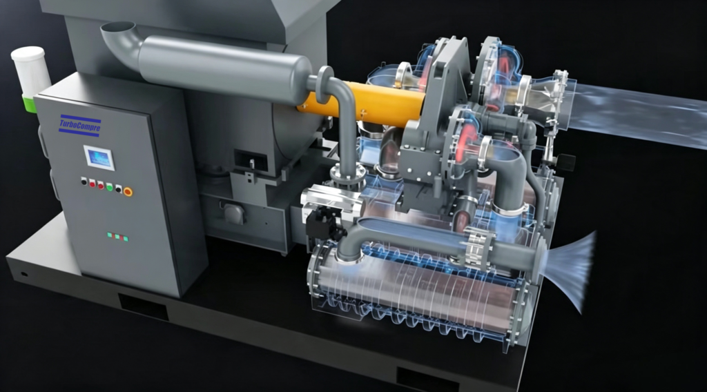 compressor oil system