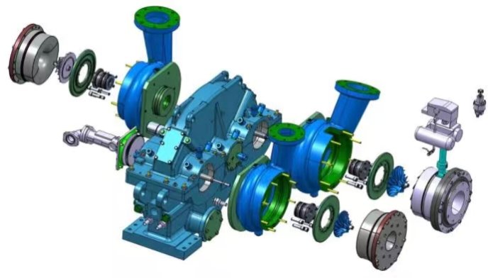 Integrally Geared Centrifugal Compressor